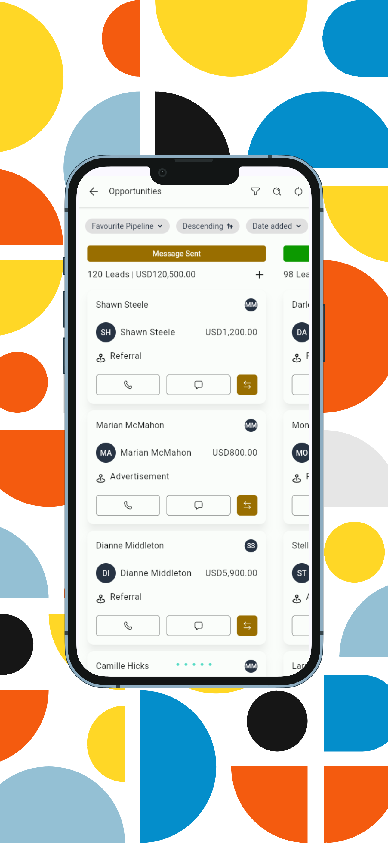 One Click Contractor CRM screenshot 4