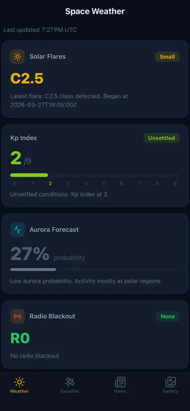 SpaceWatch Hub screenshot 2