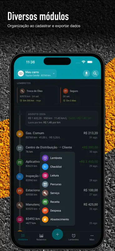 Drivvo - Controle de Gastos screenshot 10 of 10