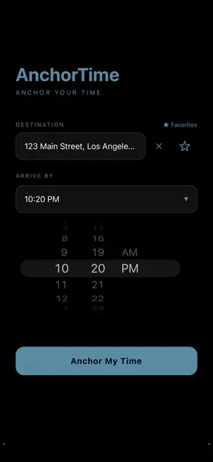 AnchorTime: Leave on Time screenshot 3