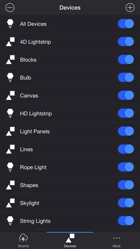 Thunderstorm for Nanoleaf screenshot 3 of 3