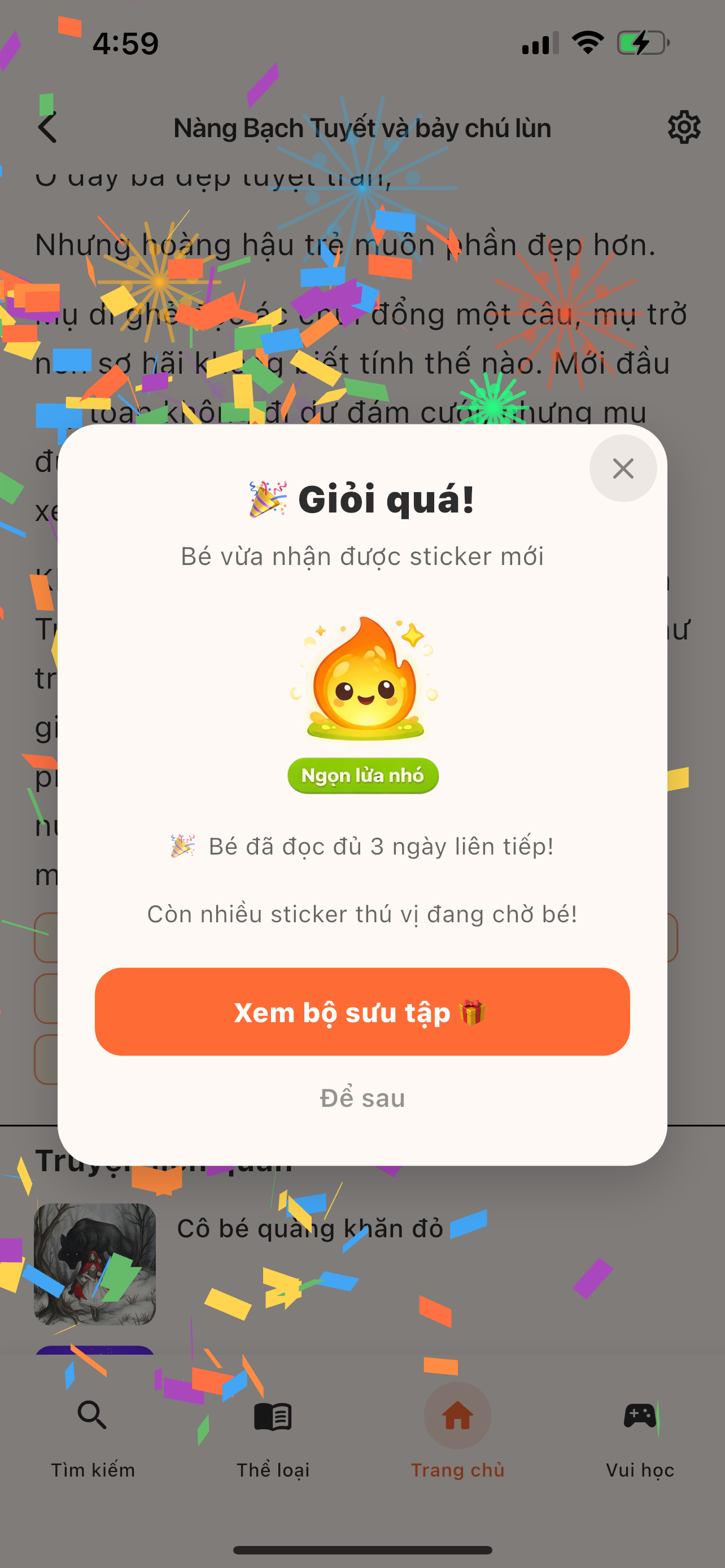 Truyện cổ tích cho bé – Audio screenshot 9