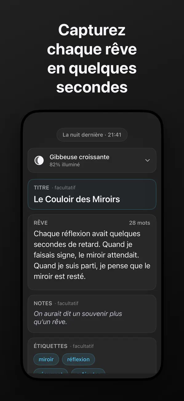 Screenshot #3 pour Dream Journal Ultimate