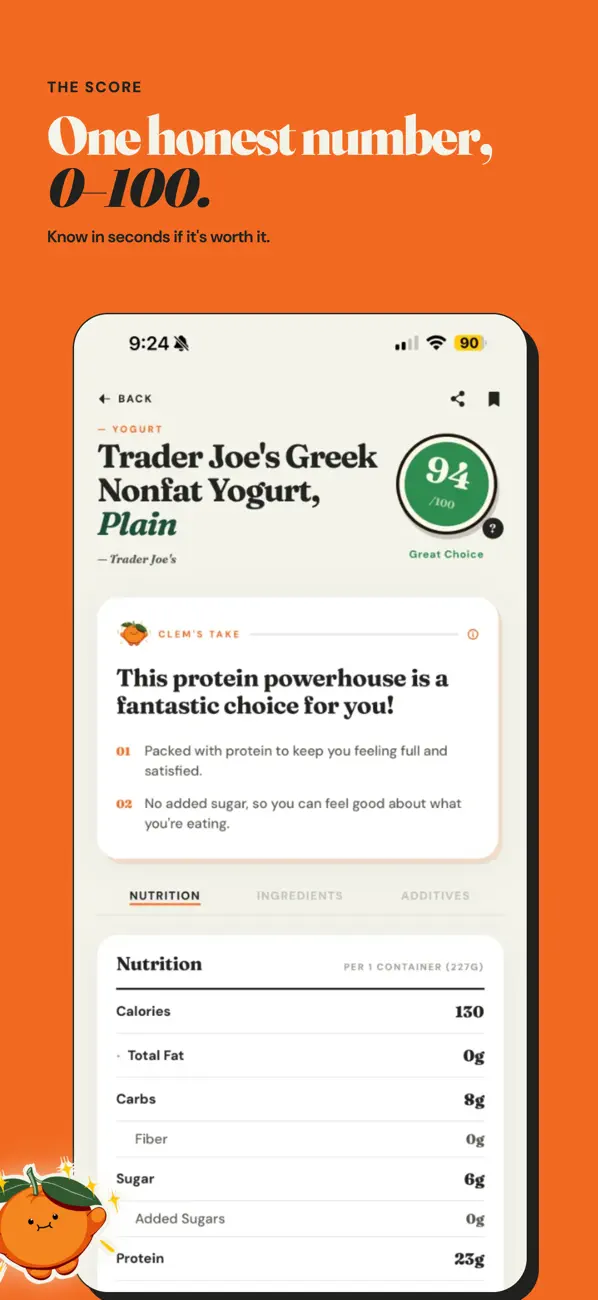 Screenshot #3 pour Clem: Food Health Scanner