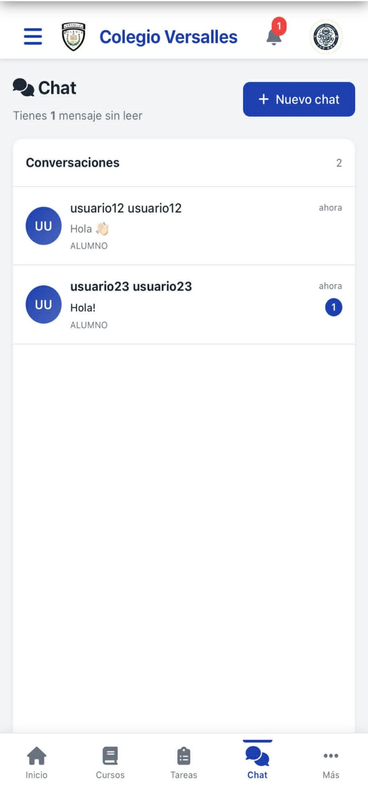 Aula Versalles screenshot 5