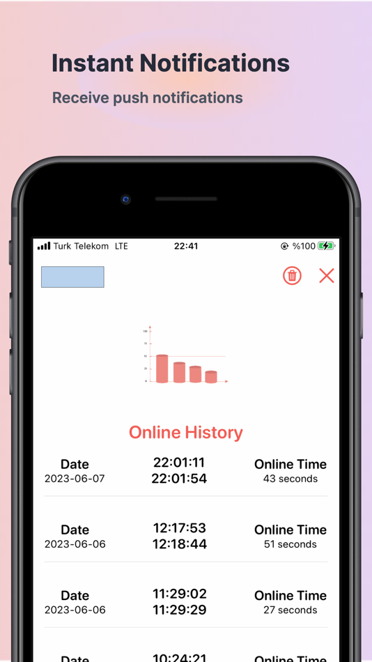#2. Online Tracking - ChatTrack (iOS) Podle: Ilayda Gulec