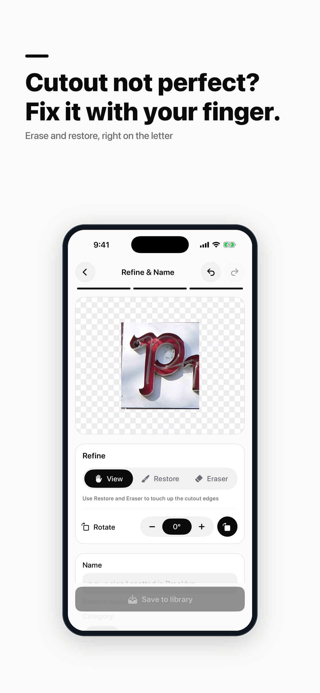 Screenshot 4 of TypoCollector: Letter Cutouts