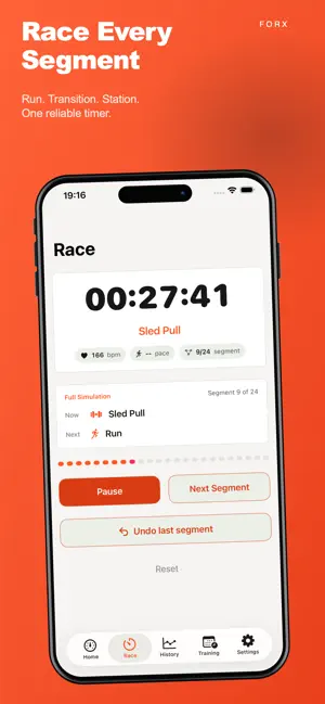 FORX Race Tracker screenshot 1