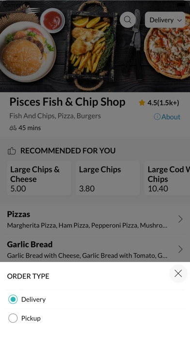 Pisces Fish & Chip Shop Screenshot
