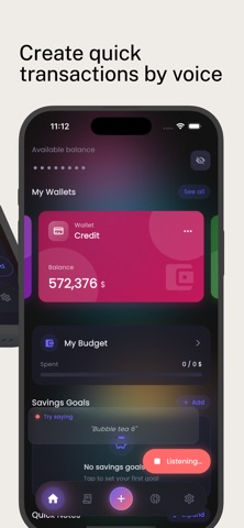 Neon Budget Manager screenshot