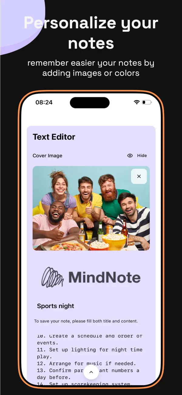 Screenshot #3 pour MindNote - AI Notetaking App