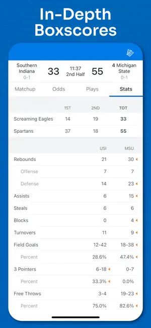 Superfan Sports: College Hoops screenshot 4