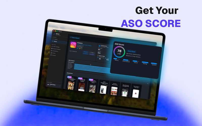 Kōmori ASO: Boost App Ranking screenshot 5