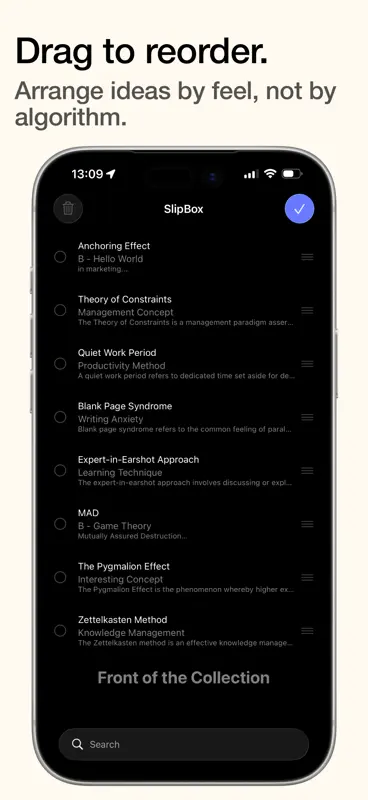 SlipBox – Zettelkasten Notes screenshot 6 of 7