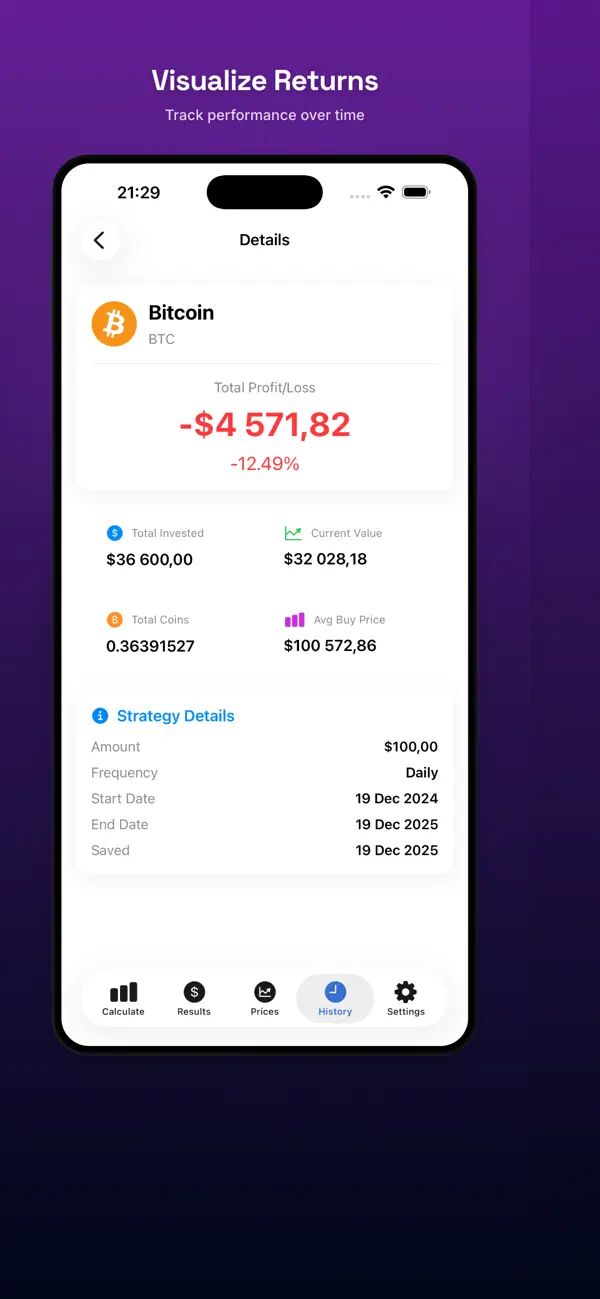#2. CryptoDCA (iOS) di: Ejmin Keshishi