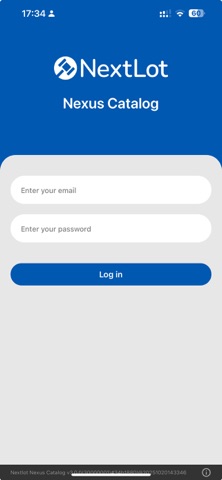 Nextlot Nexus Catalog iPhone screenshot