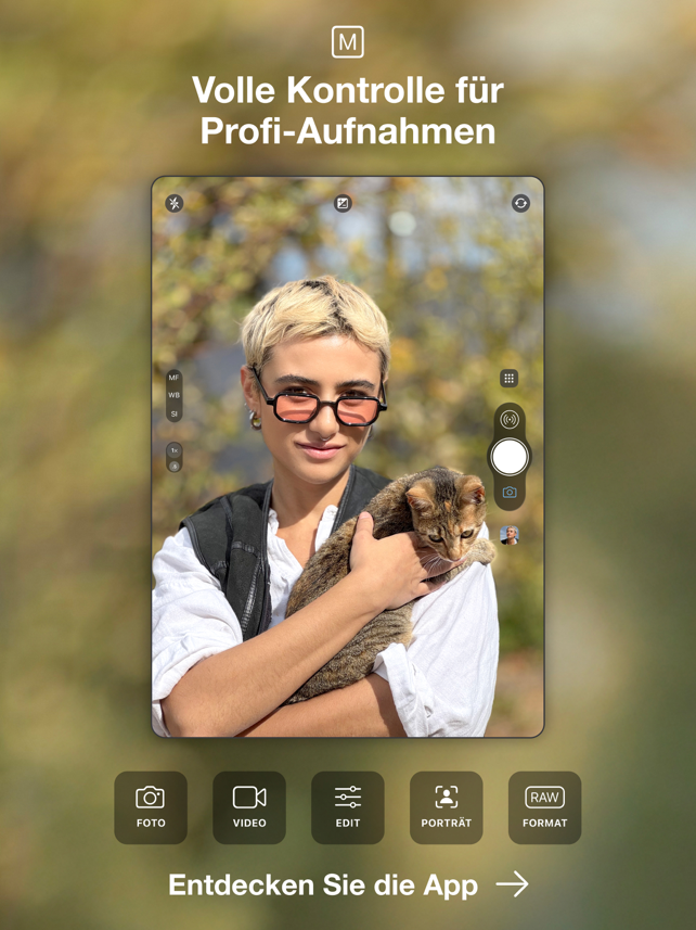 ProCamera. RAW+ Fotografie Screenshot