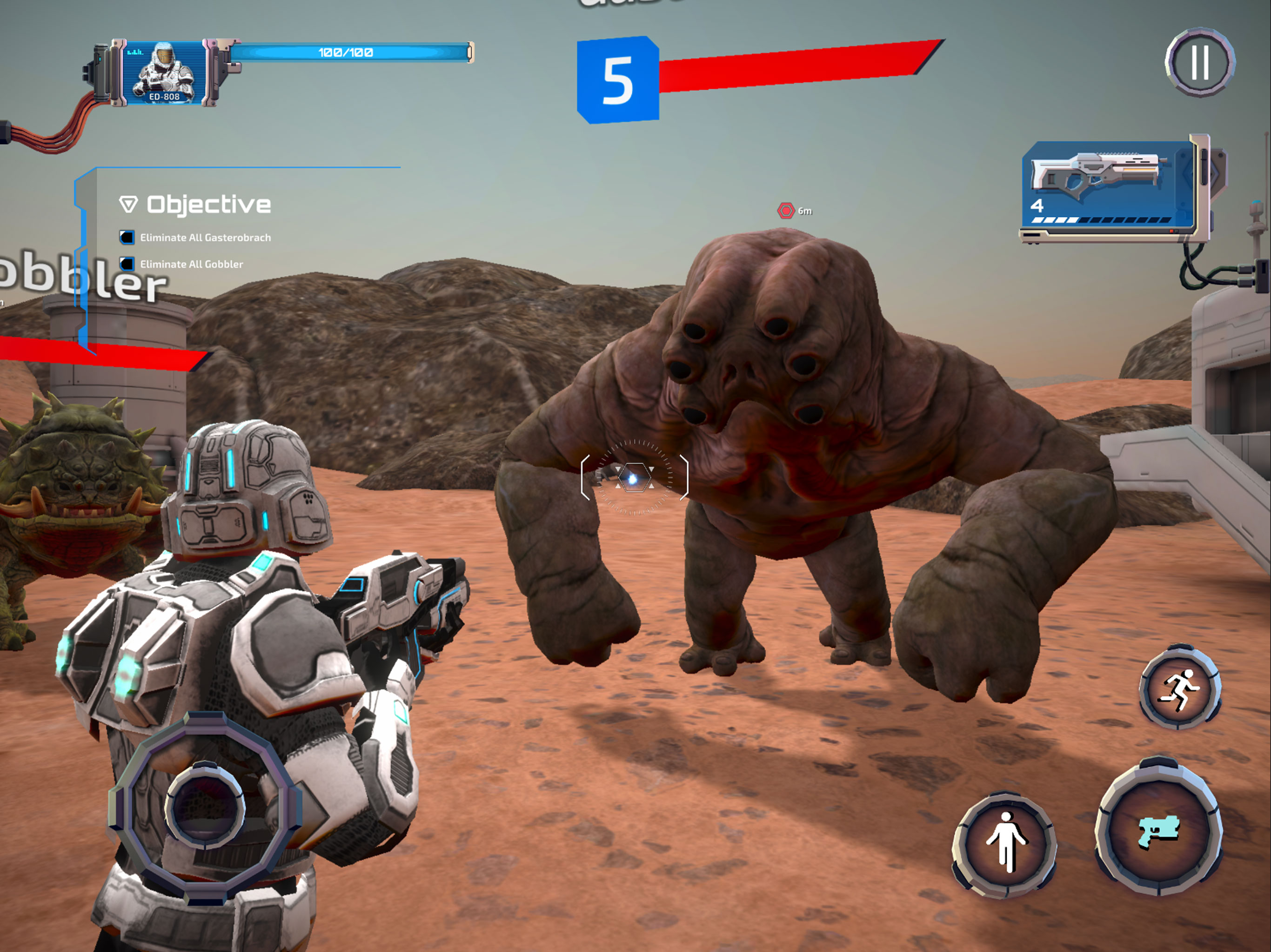 Futuristic Warfare Survival 3D