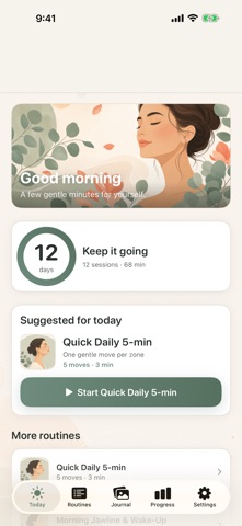 Faciva: Face Yoga Coach Screenshot 1 of 6