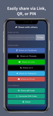 FastPoll - Live Poll Platform screenshot