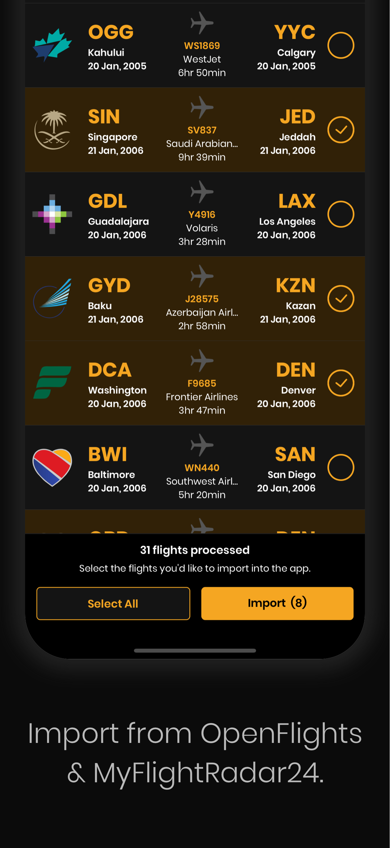 Fly - Log and Share Flights screenshot 5