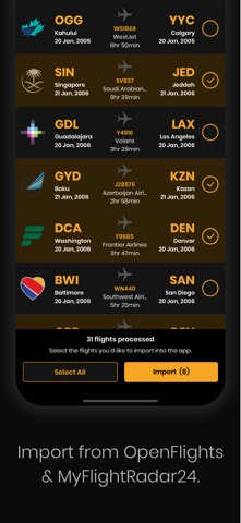 Fly - Log and Share Flights screenshot