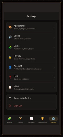 ChessRiddle: Chess Trainer Screenshot 5 of 5