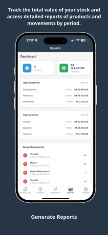Inventory Pro - Stock Control screenshot