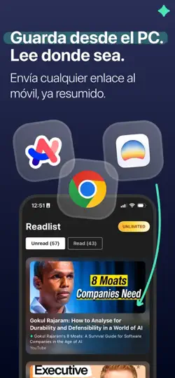 Captura de pantalla de Vibe Reader: AI Summary Cards en iPhone 4