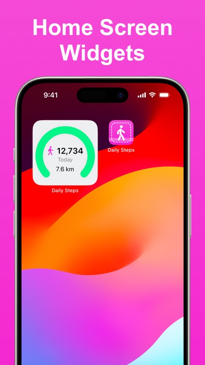 Daily Steps: Pedometer Widget screenshot-4