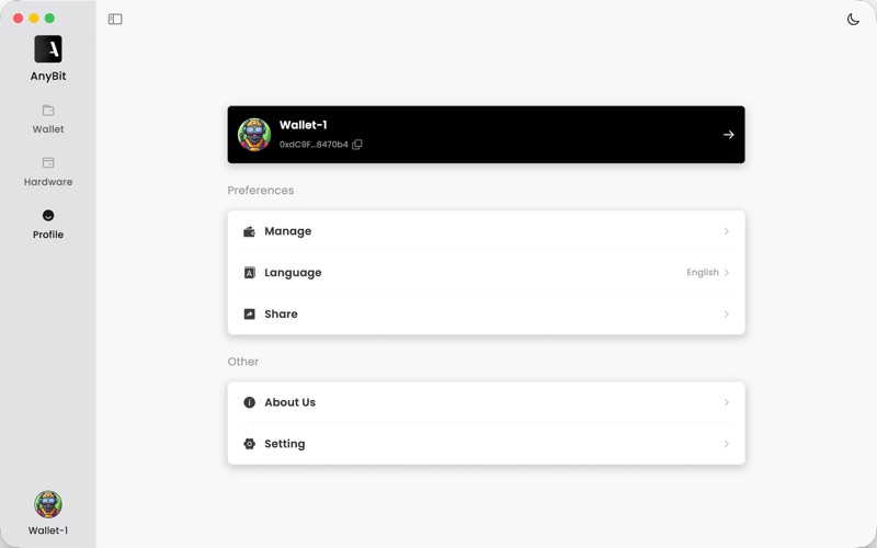 App screenshot