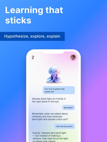Ace: Voice AI for Kids iPad screenshot