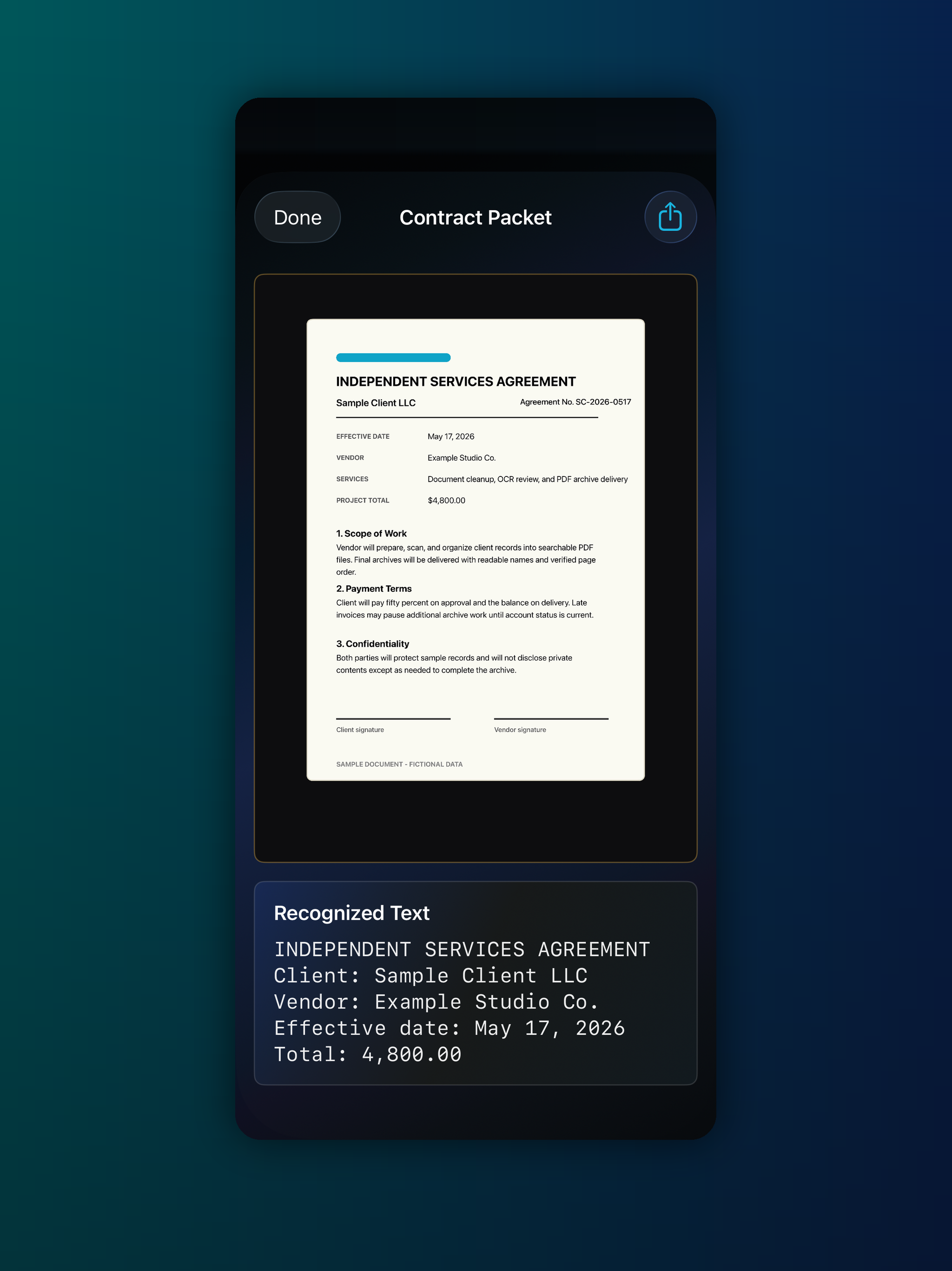 SaneScan screenshot 7