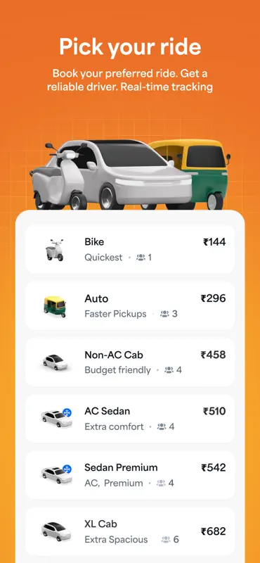 Bharat Taxi - Ride Booking App screenshot 1 of 6