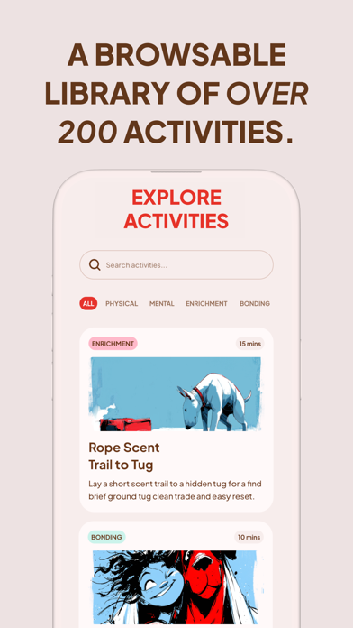 Snuffz: Dog Enrichment Routine iPhone screenshot