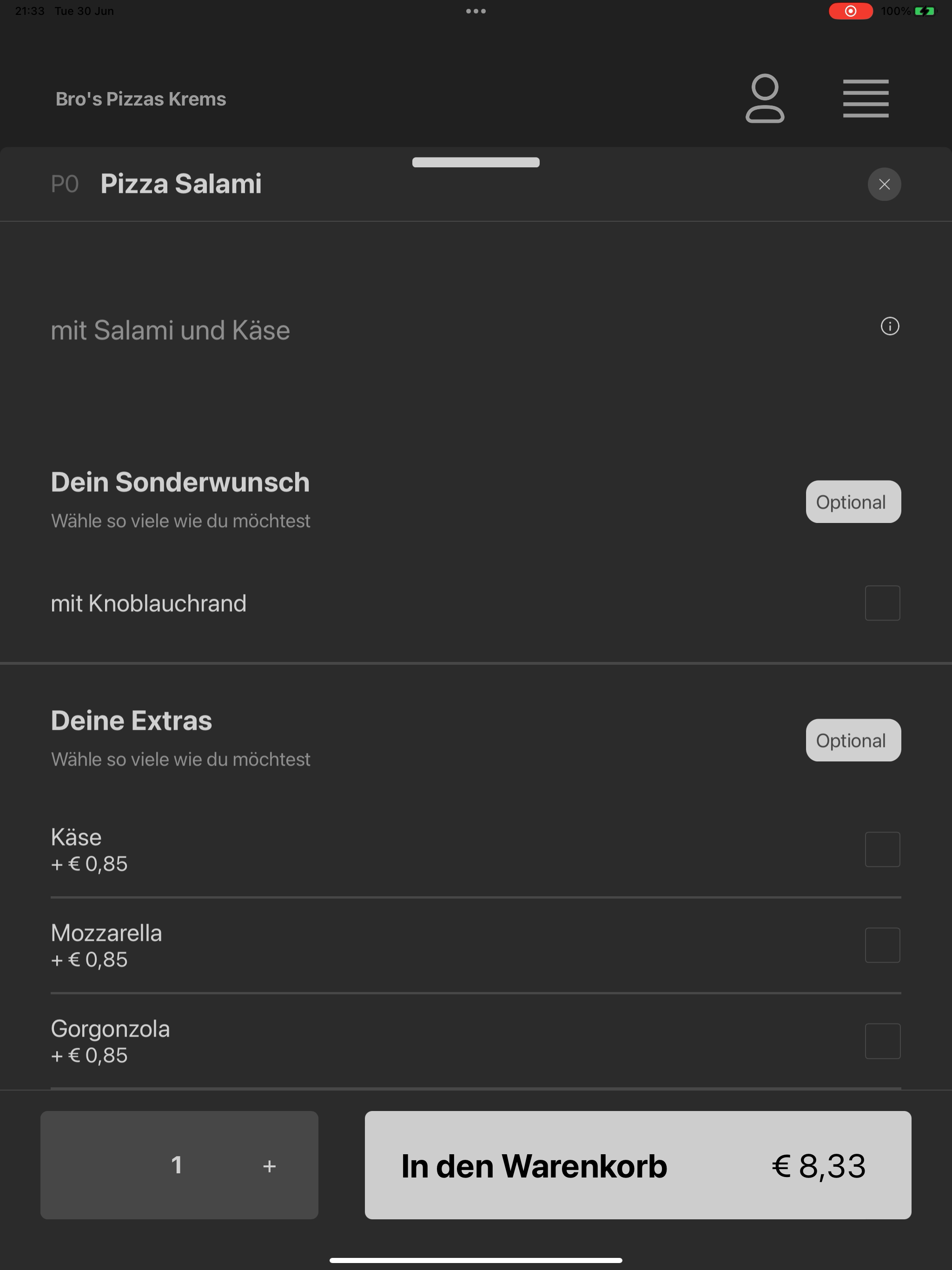Bro's Pizzas Krems screenshot 15