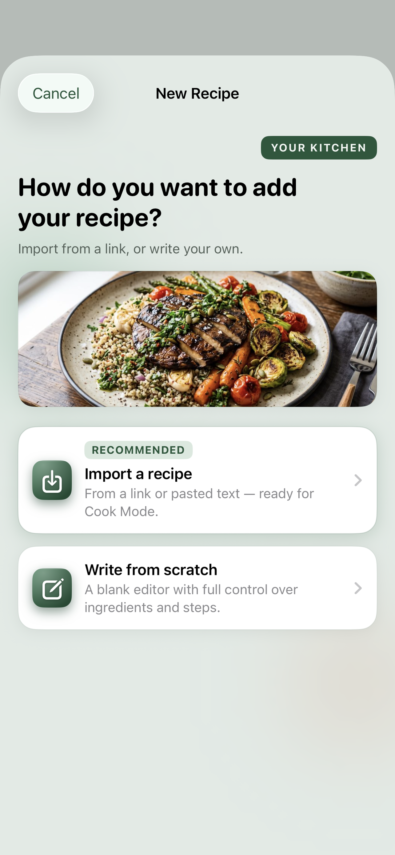 InStock Kitchen screenshot 2