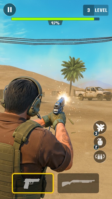 Screenshot 2 of Commando Assault: Gun Shooter App