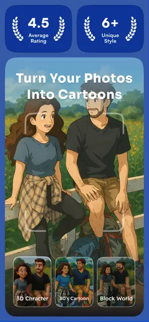 Cartoon Yourself - Snaptoon screenshot 1