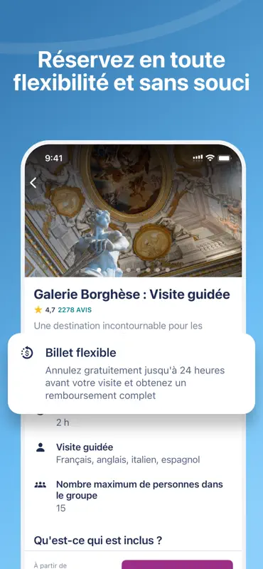 Tiqets - Musées & Attractions screenshot 5 of 7