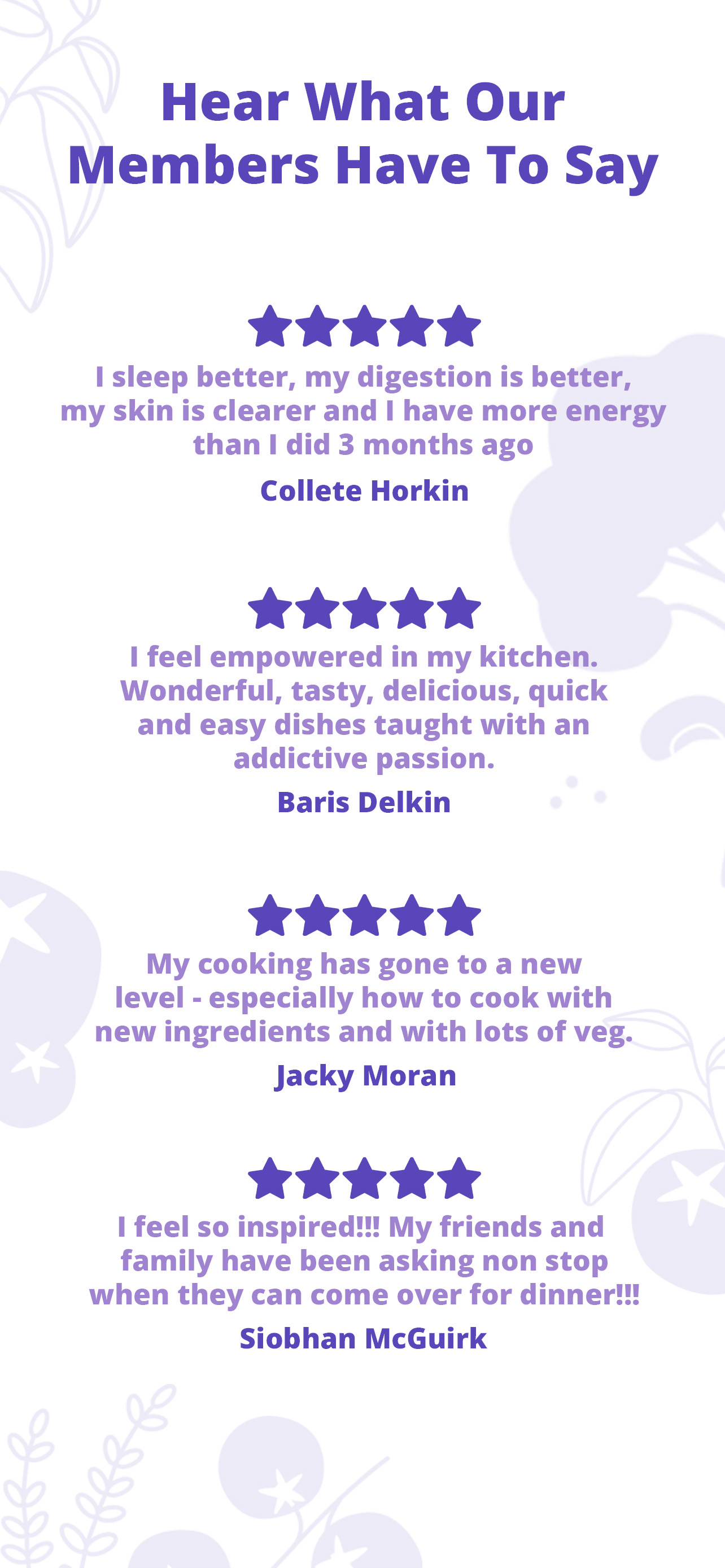 Plant Based Recipe Club