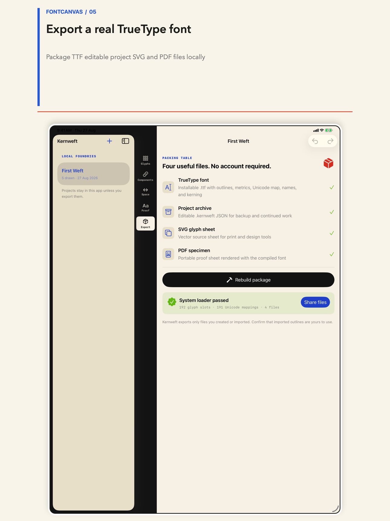 Screenshot 10 of FontCanvas: Font Maker