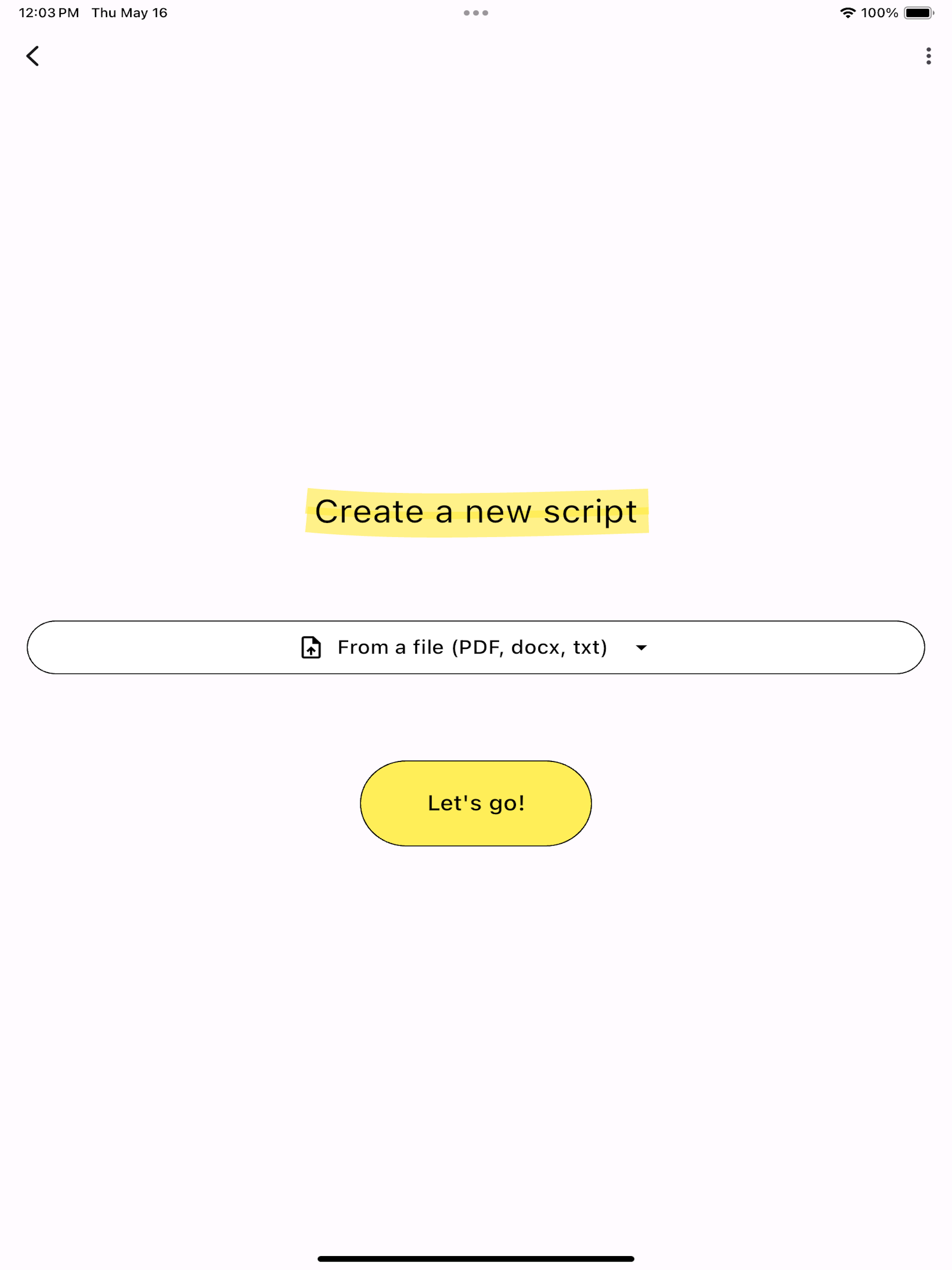 MyLine - Memorize your lines