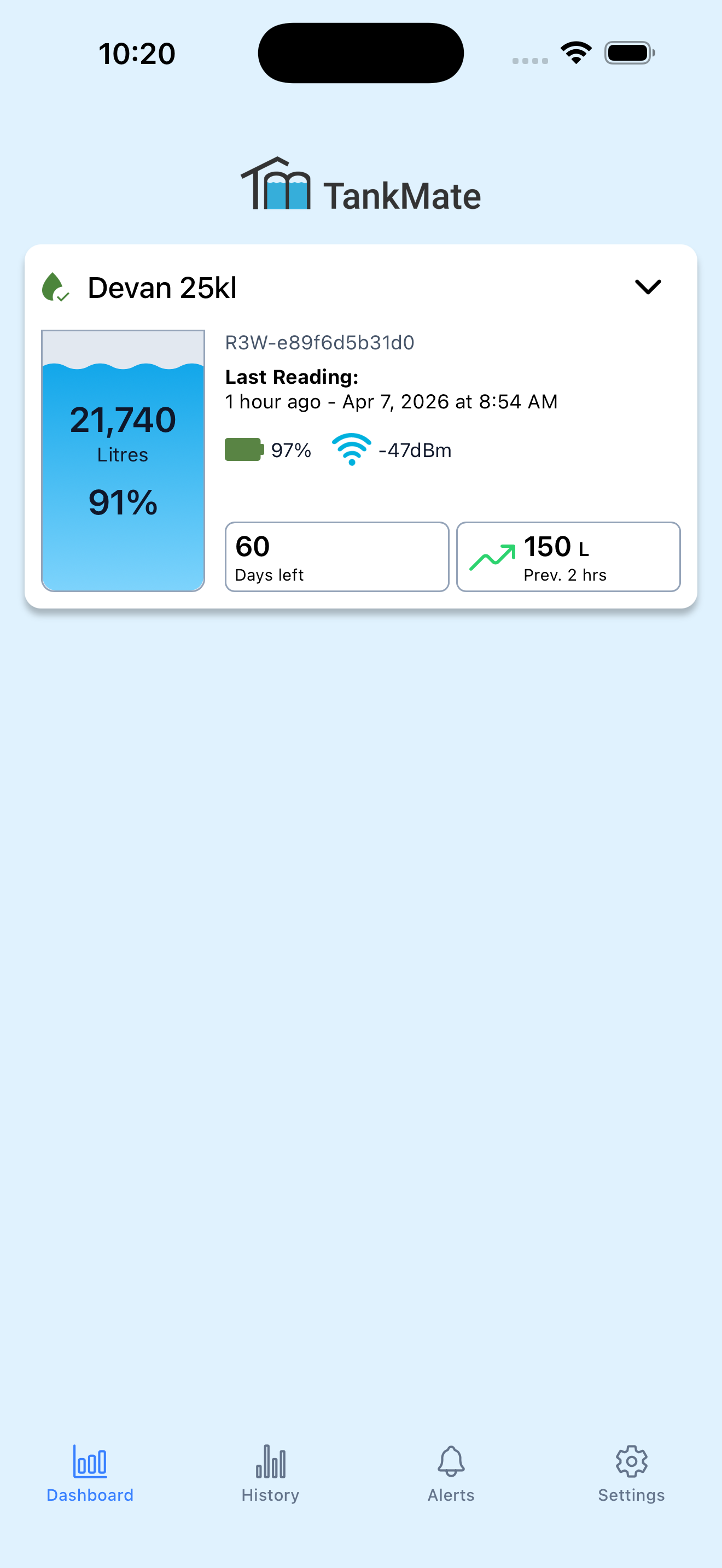 TankMate Level Monitoring