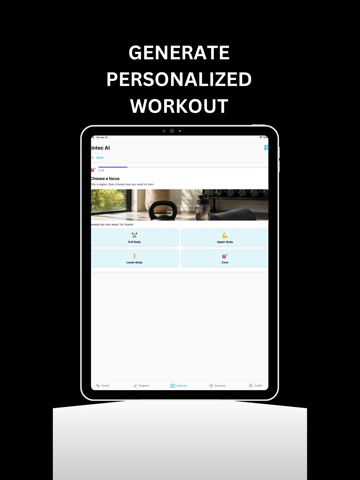 Kintec AI iPad screenshot