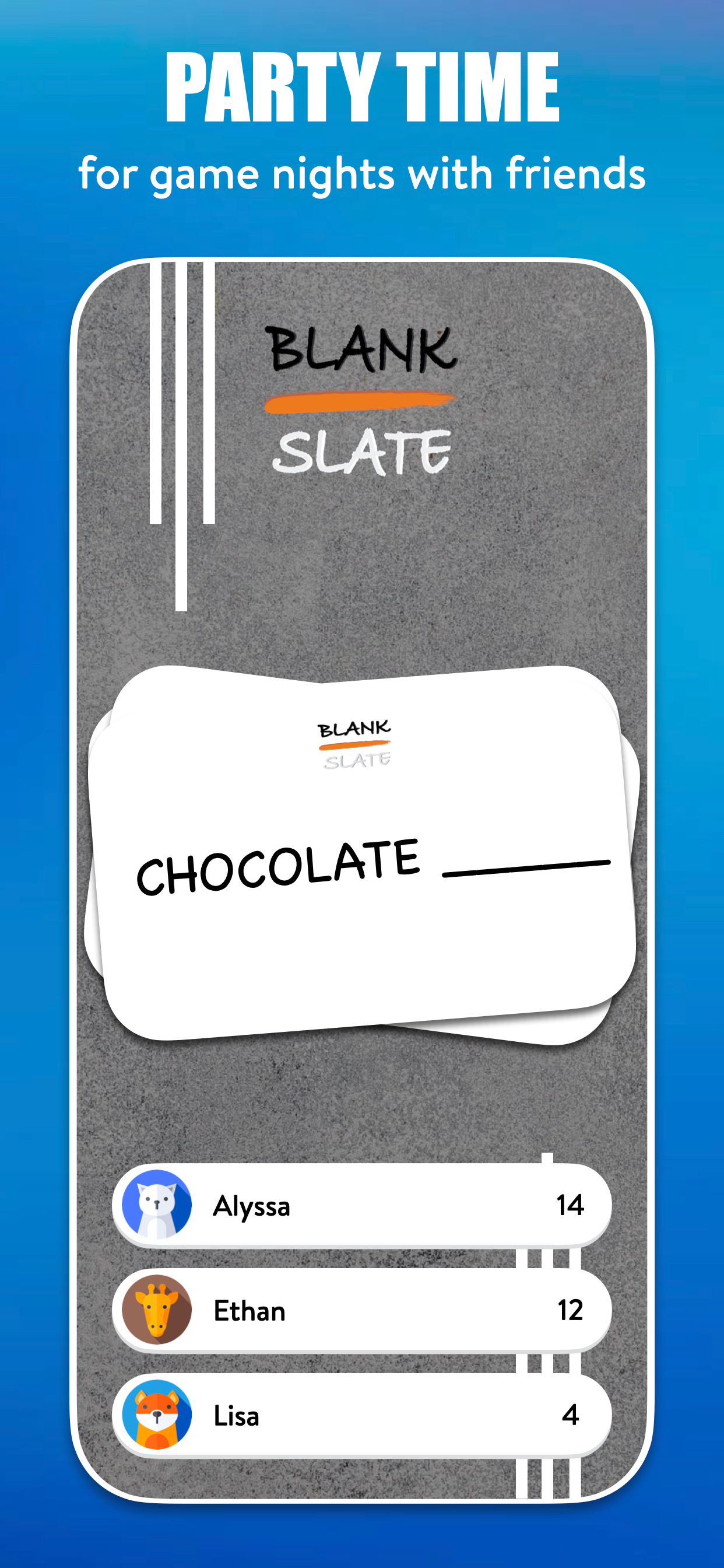 Blank Slate - Party Word Game