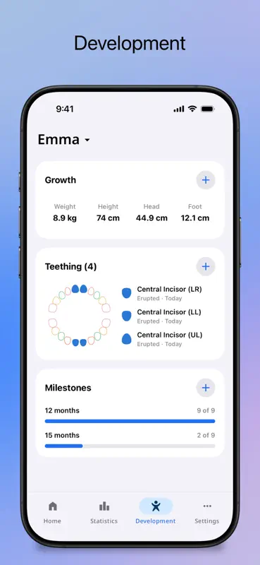 Baby Notes: Tracker & Journal screenshot 5 of 10