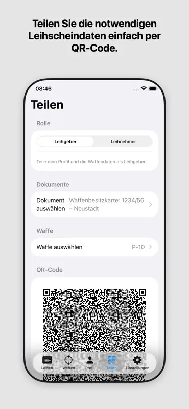 Waffenleihschein screenshot 6 of 6