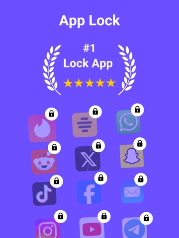 App Lock & Block App - Lockkit iPad screenshot