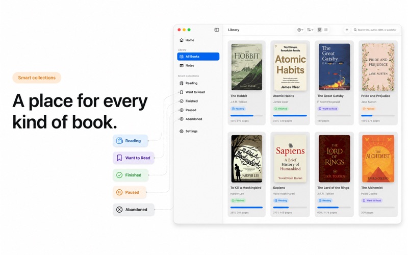 Quill: Book & Reading Tracker screenshot